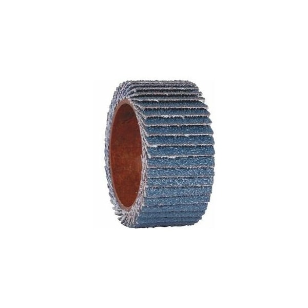 Holex ZA Abrasive Flap Sleeve, 120 Grit, Size: 30X30 mm 553823 30X30 - main